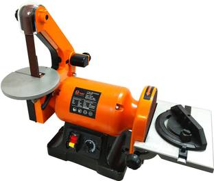 VOLTZ VZ-VDS-550 Electric Belt Grinder Sander (25 x 762 mm) Electric Belt & Disc (150mm) Sander 550W Grinder Polisher 2000-2850RPM 6 inch Disc Sander