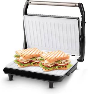 KENT Sandwich Maker,Non-toxic ceramic coat,Toast, Roast,Automatic Temperature Cut Off Grill