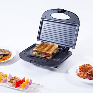 WONDERCHEF Prato Plus Griller 800 Watt, Sandwich Maker, Grill