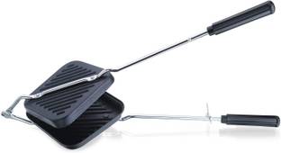 Ethnic Forest Non-Stick Gas Grill Sandwich & Vegetable Toaster Sandwich Maker Pop Up Toaster 0 W Pop Up Toaster