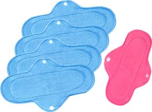 Re:pad Reusable Pad -1 Maxi + 4 Super Maxi Sanitary Pad