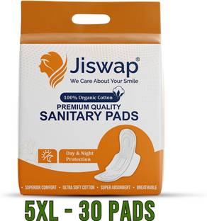 Jiswap XXXXXL Ultra Thinz Soft for Heavy Flow (5XL - 440mm) Sanitary Pad