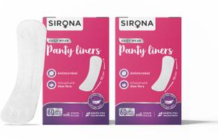 SIRONA Ultra Soft Thin Daily Use Panty Liners for Women Pantyliner