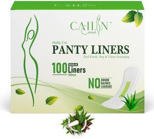 Cailin Care Neem Infused Daily Use Anion Chip Ultra Thin (Size - 155mm|Small) Pantyliner