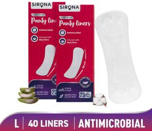 SIRONA Cottony Soft Daily Wear Panty Liners for Women Pantyliner