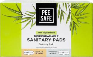 Pee Safe Sanitary Pads Subscription Box- Quaterly Sanitary Pad