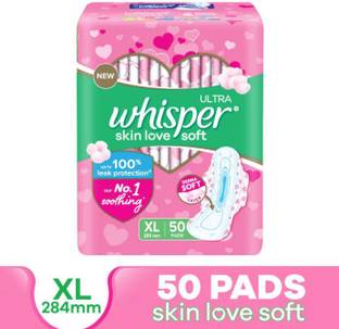 Whisper ULTRA skin love soft XL 284 mm - 50 Pcs Sanitary Pad