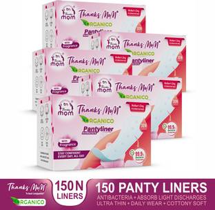 Thanks mom PANTY 30 LINERS BOX {COMBO OF 30X5=150 LINERS] Pantyliner
