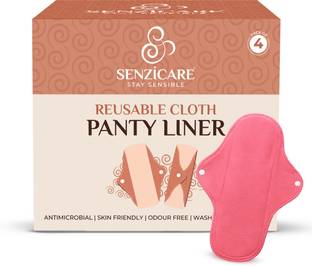 सेंजिकरे Reusable Menstrual Panty Liner Maxi (pack of 4)