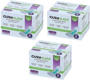orinum Anion Panty Liner 155mm 25pcs Pantyliner