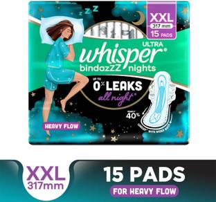Whisper Ultra Bindazzz Nights XXL Sanitary Pad