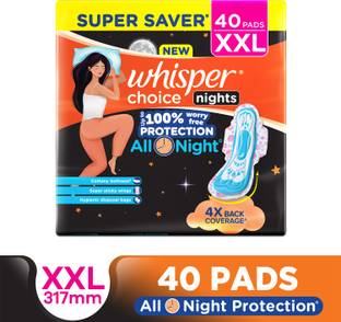 Whisper Choice Nights XXL For Women Sanitary Pad