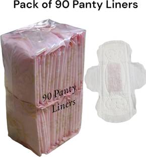 safe women Panty Liners-90N for Light Flow & White Discharge Pantyliner