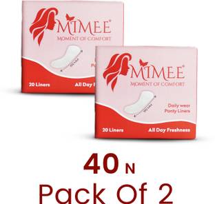 MIMEE Daily Panty Liner-Ultra Thin, Soft & Breathable Protection for All-Day Freshness Pantyliner