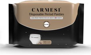 Carmesi Disposable Period Panties | Leak-Proof Protection For Heavy-Flow Nights Sanitary Pad