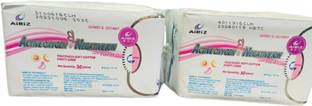 AIRIZ Active Oxygen & Negativeion Touchless Soft - Cotton Panty Liner Sanitary Pad