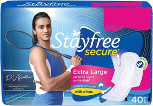 STAYFREE EL XL- 40 Counts Pad pack of 1 Sanitary Pad