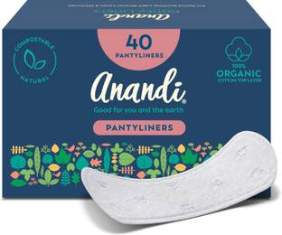 Anandi Daily Use Liners 190mm | Biodegradable Compostable Organic Pantyliner
