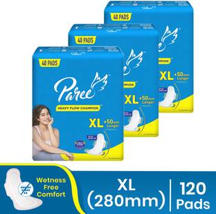 Paree Dry Feel XL with Leakage Protection & Quick Absorbption Sanitary Pad