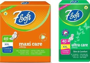 morecare 7_soft maxi care & ultra care XXL sanitary pads (80 pads) Sanitary Pad