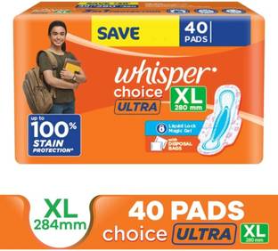 Whisper Choice Ultra XL wings sanitary pad Sanitary Pad