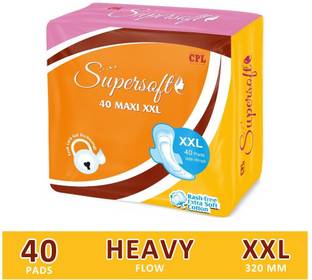 CPL SUPERSOFT XXL Maxi Secure Premium 40 Pads Sanitary Pad