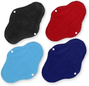 AAKAV Menstrual Care Reusable Cloth Pads Sanitary Pad