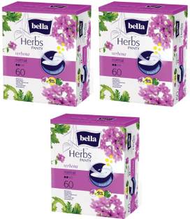Bella Herbs Panty Liners, (Verbena Medium),60 Pantyliner