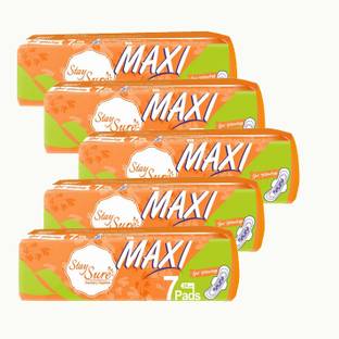 Staysure Maxi 240mm extra cottony - 7 pads pack L size Sanitary Pad