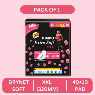 Extra Soft MAXI CARE-(XXXL) 40+10 PAD Sanitary Pad