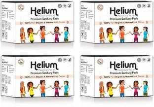 CHESTA FORMULATION Helium 100% Organic & Naturally Soft Cotton Sanitary Pad XXXL-360mm 92 Pads Sanitary Pad