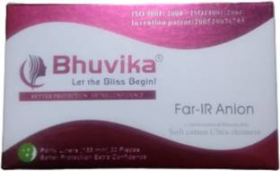 bhuvika Smart Panty Liners (155 mm 30 Pads) Pantyliner