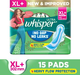 Whisper ULTRA HYGIENE+COMFORT XL+ , FOR HEAVY FLOW Sanitary Pad