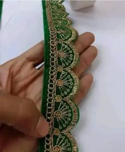 DEVHARU ambrodery Lace Saree Falls