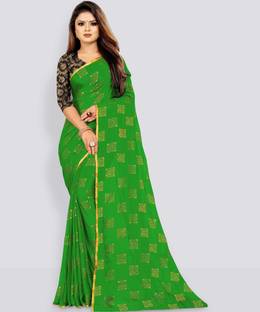RHEY Printed Bollywood Chiffon Saree