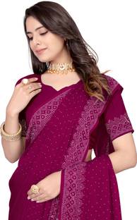 Looootnest Dyed Bollywood Georgette Saree
