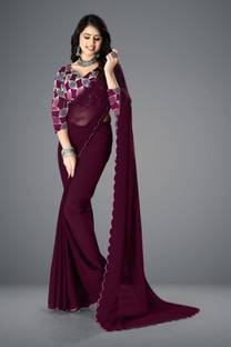 JenaFashion Woven Kanjivaram Silk Blend Saree