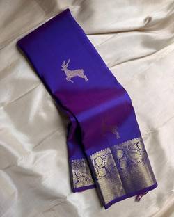 KAKADIYA Embellished Banarasi Pure Silk Saree