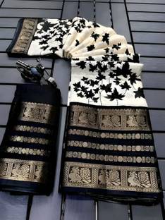 Lincy Printed Bollywood Cotton Silk Saree