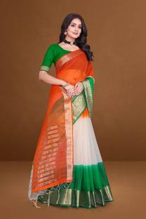 Aarunika SST Printed Bandhani Organza Saree