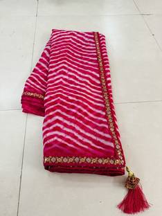 TIGERSNAKE Printed Daily Wear Georgette Saree