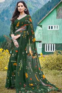Priyashi Printed Bollywood Georgette Saree