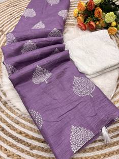 sadika Embellished, Woven Daily Wear Silk Blend Saree