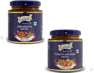 Gustora Arrabiata & Tomato Basil Sauce I Rich & Smooth I Preservatives Free Sauces