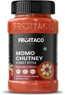 fruitaco Momo Chutney Sauce | Spicy & Tangy Street-Style Dip | Sauce