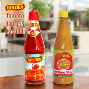 Golden Tomato Sauce & Kasundi ( No onion , No Garlic) | No added color & Flavor | Sauces
