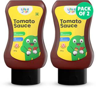 Little Joys Fresh Tomato Sauce Squeeze for Kids | No Refined Sugar or Preservatives Ketchup