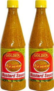 Golden Fresh Tasty Mustard Sauce(Kasundi) 650gm Each (650gm x 2) Mustard