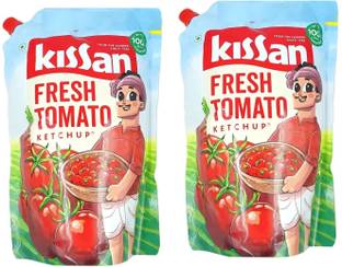 Kissan FRESH TOMATO KETCHUP MADE FROM REAL TOMATOES Sauces & Ketchup