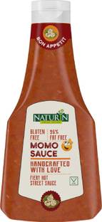 Naturin Momo Sauce | 100% Vegetarian | Hot & Spicy Momos Sauce Sauce